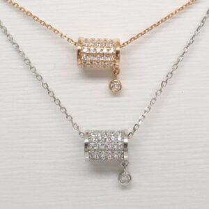 【超划特價】S925純銀項鍊 鑲鑽短管套鍊✨-Betty小舖🧸